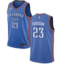 Terrance Ferguson Thunder NBA Jersey Blue Cheap For Sale