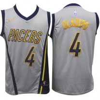 Victor Oladipo New Pacers City NBA Jerseys Gray Cheap For Sale