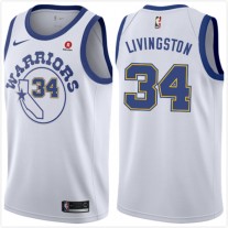 Warriors Shaun Livingston #34 Swingman Vintage NBA Jerseys