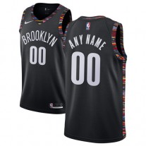 Wholesale Custom Nets Nike Black NBA Jerseys City Edition