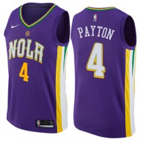 Wholesale Elfrid Payton NOLA Pelicans Purple Jersey NBA City Edition