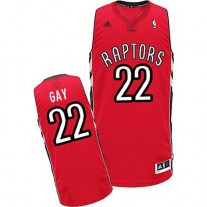 Wholesale Rudy Gay Raptors Red Road NBA Jerseys Away Online