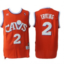 Cheap Cavaliers Kyrie Irving Orange Hardwood Classics Old Jersey