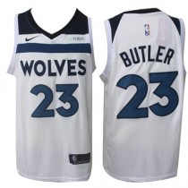 Nike NBA Minnesota Timberwolves 23 Jimmy Butler Jersey White Swingman Association Edition