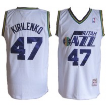 Andrei Kirilenko Jazz Throwback White Jersey Cheap Sale