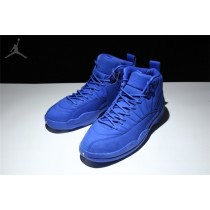 Best Cheap Jordans 12 XII Blue Suede Online Free Shipping