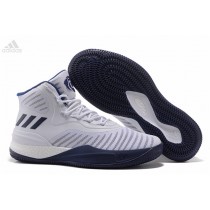 Buy Adidas Derrick Rose 8 White Dark Blue On Sale