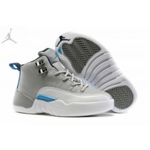 Cheap Kids Jordans 12 Retro Wolf Grey White For Sale Online