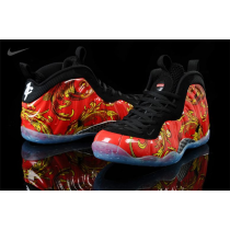 Cheap Nike Air Foamposite One Red Supreme Shoes For Sale