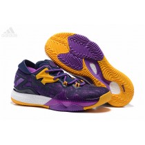 Crazylight Boost 2016 Purple Yellow Shoes Cheap For Sale