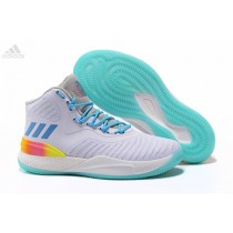 Real Adidas D Rose 8 Christmas Rainbow Free Shipping