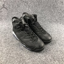 Cheap Air Jordan 6 Retro Black Cat All Black Shoes On Sale