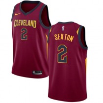 Cheap Collin Sexton Cavaliers New Maroon Jersey NBA For Sale