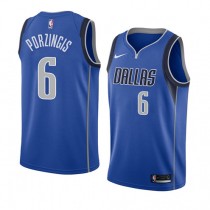 Cheap Kristaps Porzingis New Mavericks Icon Jersey Blue For Sale