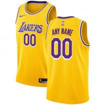 Cheap Lakers Nike Gold Custom Jersey Icon Edition For Sale