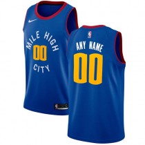Cheap Nuggets Nike Blue Custom Jersey Statement Edition For Sale