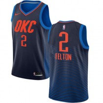 Cheap Raymond Felton Thunder Jersey Navy Blue Statement