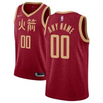 Cheap Rockets Nike Red Custom Jersey City Edition For Sale