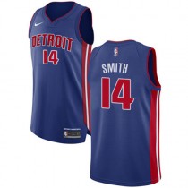 Ish Smith Pistons Jersey Blue NBA Icon Edition Cheap For Sale