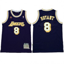 Kobe Bryant Throwback 1998 All Star Lakers Jersey Blue Cheap Sale