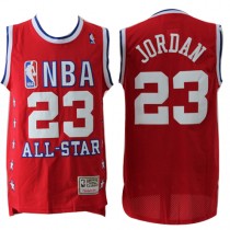 Michael Jordan 2003 NBA All-Star Vintage Jerseys Red For Cheap