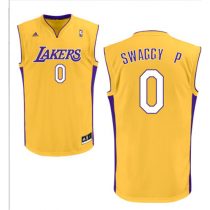 Nick 'Swaggy P' Young Lakers NBA Nickname Jerseys Cheap Sale