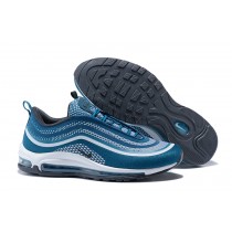 Nike Air Max 97 UL 17 Deep Blue Running Shoes On Feet For Cheap Sale