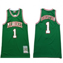 Oscar Robertson Old Bucks NBA Jersey Green Cheap For Sale