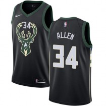 Ray Allen Bucks Nike Black NBA Jersey Statement For Cheap Sale