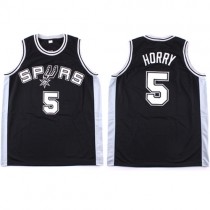 Robert Horry Spurs Black NBA Jersey Swingman For Cheap Sale