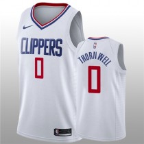 Sindarius Thornwell Clippers White Home NBA Jersey Cheap Sale