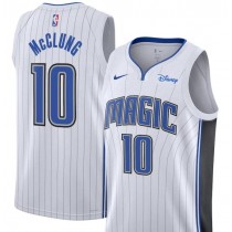 Unisex Nike Mac McClung White Orlando Magic Swingman Badge Player Jersey - Association Edition