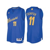 Warriors Klay Thompson Christmas Day Jersey Swingman 2016 Wholesale