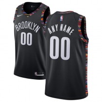 Wholesale Custom Nets Nike Black NBA Jerseys City Edition