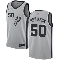 Wholesale David Robinson Spurs Gray Silver NBA Jersey Online