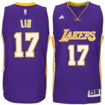 Wholesale Jeremy Lin Lakers Purple NBA Jersey Swingman