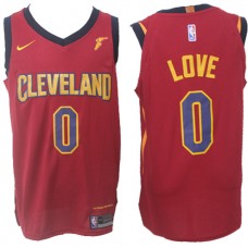 Nike NBA Cleveland Cavaliers 0 Kevin Love Jersey Red