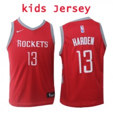 Nike NBA Kids Houston Rockets #13 James Harden Jersey Red