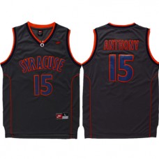 Nike NCAA Syracuse 15 Carmelo Anthony Jersey Grey Hardwood Classics