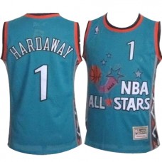 Nike NBA Orlando Magic 1 Penny Hardaway 1996 All Star Jersey Green Throwback