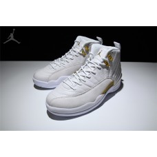 2016 New Air Jordans 12 Retro OVO White For Sale