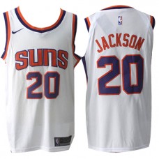 Nike NBA Phoenix Suns 20 Josh Jackson Jersey White Authentic Edition