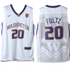 Nike NCAA Washington 20 Markelle Fultz Jersey White Hardwood Classics