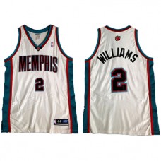 Jason Williams Grizzlies Throwback NBA Jerseys White Cheap Sale