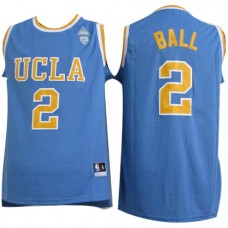 Nike NCAA UCLA 2 Lonzo Ball Jersey Blue Hardwood Classics