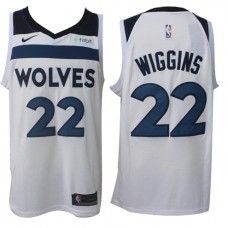 Nike NBA Minnesota Timberwolves 22 Andrew Wiggins Jersey White Swingman