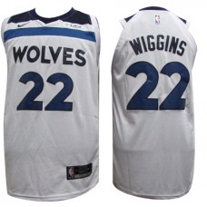 Nike NBA Minnesota Timberwolves 22 Andrew Wiggins Jersey White