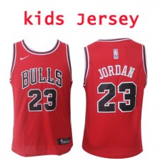 Nike NBA Kids Chicago Bulls #23 Michael Jordan Jersey Red