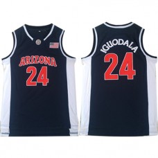 Nike NCAA Arizona 24 Andre Iguodala Jersey Hardwood Classics