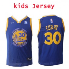 Nike NBA Kids Golden State Warriors #30 Stephen Curry Jersey Purple